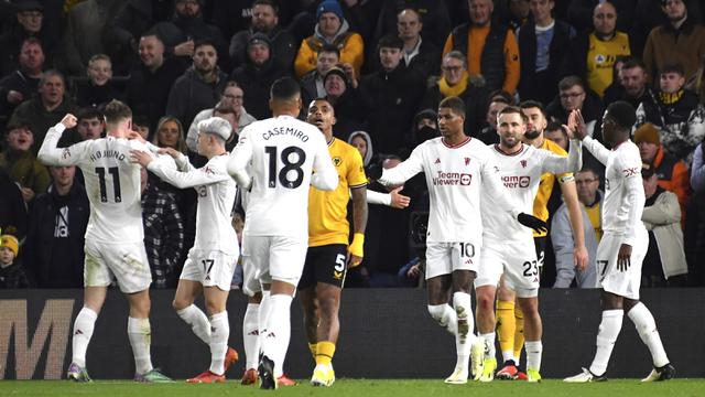 Foto: Dramatis, MU Tumbangkan Wolverhampton Wanderers Lewat Drama 7 Gol di Liga Inggris