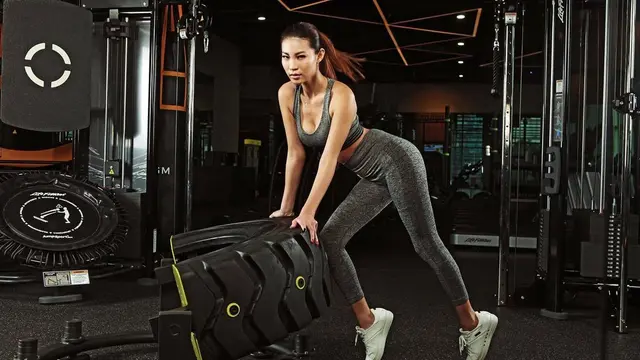 Penampilan sporty Patricia Gouw saat olahraga. (Sumber: Instagram/patriciagouw)