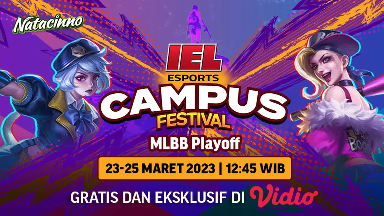 Saksikan Live Streaming IEL Campus Festival 2023 Mobile Legends Bang-Bang, 25 sampai 25 Maret di Vidio