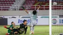 Barito Putera mampu menyamakan kedudukan pada menit ke-72. Umpan dari Bagas Kaffa dapat dimaksimalkan oleh Dandi Maulana. (Bola.com/Bagaskara Lazuardi)