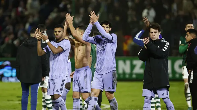 Real Madrid Melaju ke 16 Besar Copa Del Rey Usai Kalahkan Cecereno