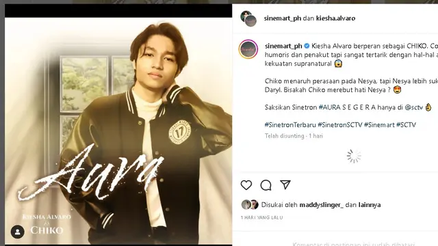 Sinetron Aura tayang mulai Senin, 19 Desember 2022 di SCTV (Foto: Instagram @sinemart_ph)