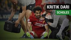 Legenda Manchester United, Paul Scholes mengkritik Mohamed Salah dan Loris Karius di laga final Liga Champions.