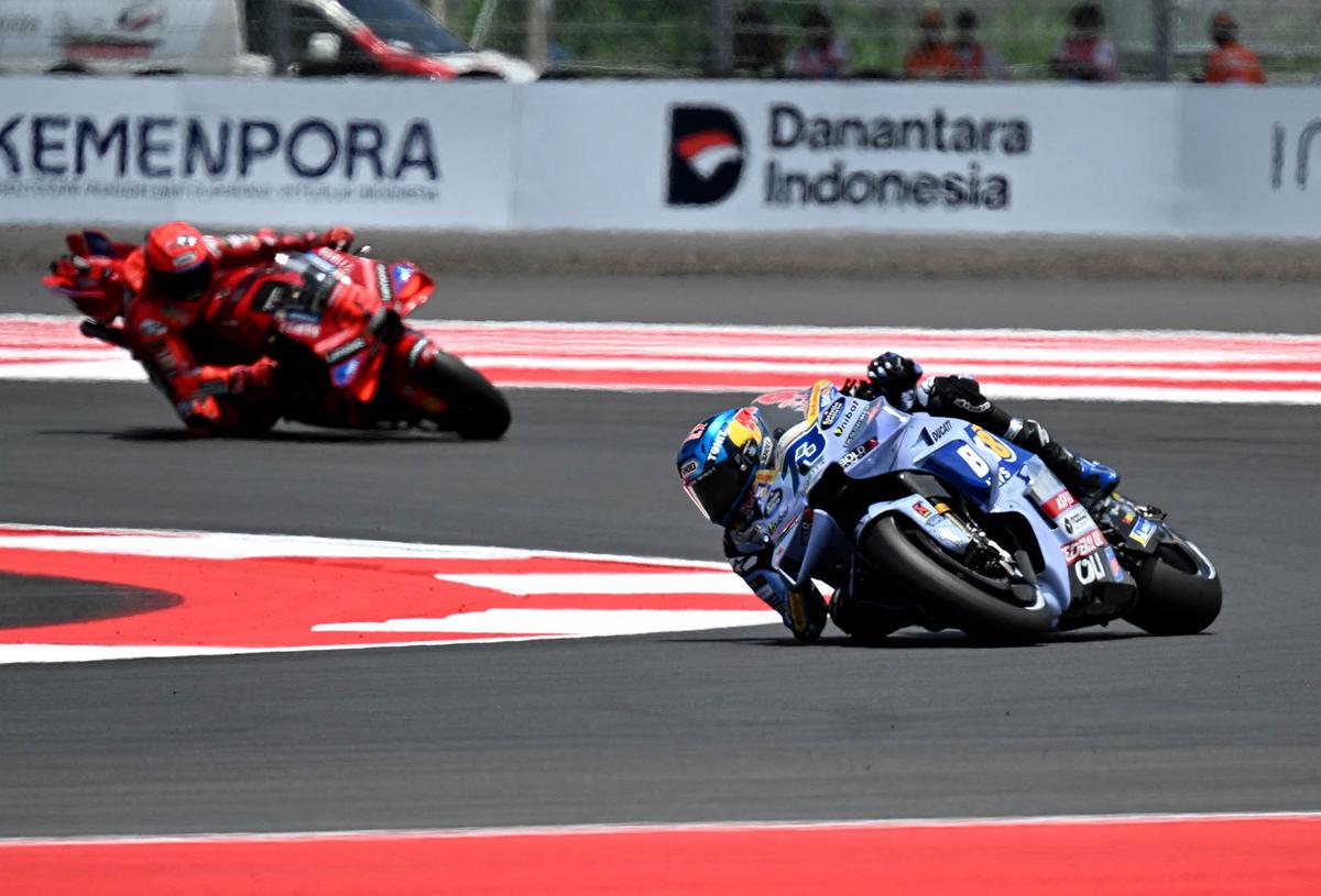 FOTO:  Bezzecchi Raih Pole Position di MotoGP Mandalika