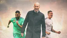 Real Madrid - Zinedine Zidane, Karim Benzema, Toni Kroos (Bola.com/Adreanus Titus)