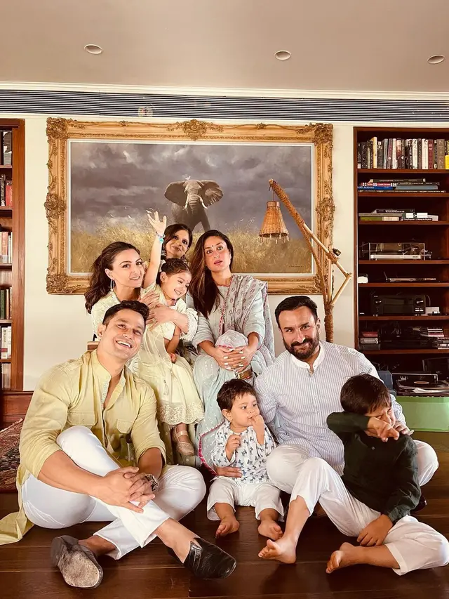 8 Potret Interior Rumah Kareena Kapoor Bernuansa Klasik, Mewah Berlantai Empat