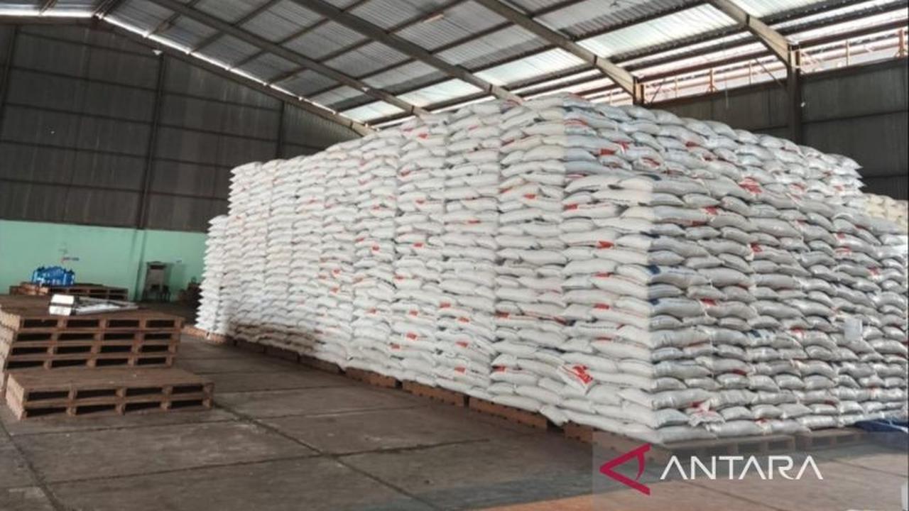 Stok Beras Bulog Belitung Awal 2026 Capai 282,5 Ton, Aman Hingga Ramadhan