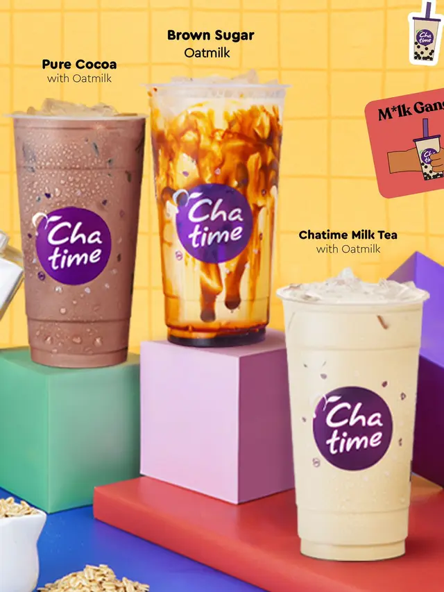 Mencicipi Chatime x Oatside