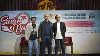 Presconfrence Sunset Bali Music Festival di Hard Rock Cafe, Jakarta