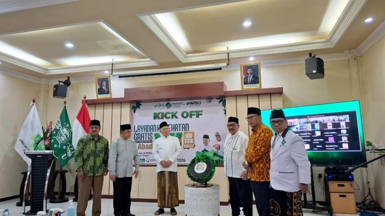 PWNU Jatim Fasilitasi Layanan Kesehatan Gratis Sambut Satu Abad NU
