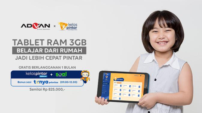 Advan Rilis Tablet Rp 1 4 Jutaan Untuk Dukung Belajar Dari Rumah Tekno Liputan6 Com