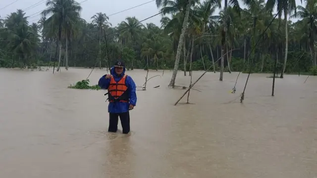 Banjir di Nias Selatan
