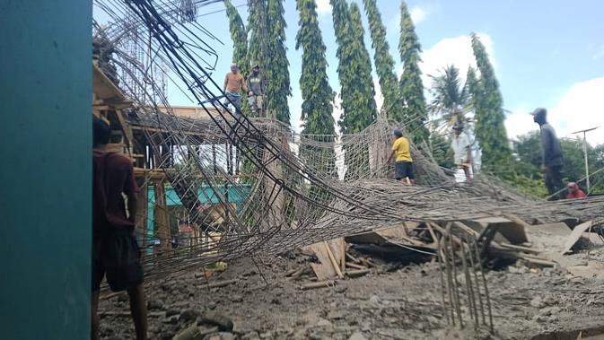 Ruang Kelas Baru Madrasah Ibtidaiyah Negeri 2 Takalar Ambruk saat Pembangunan, Ini Kata Kemenag