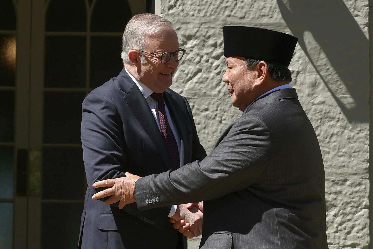 FOTO:  Momen Akrab Prabowo dan Albanese di Sydney , Bahas Masa Depan Kemitraan Indonesia–Australia