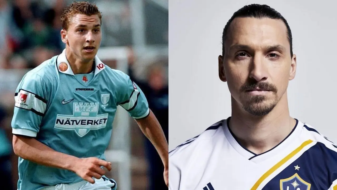 Potret Transformasi Zlatan Ibrahimovic dari Main di Malmo sampai LA Galaxy