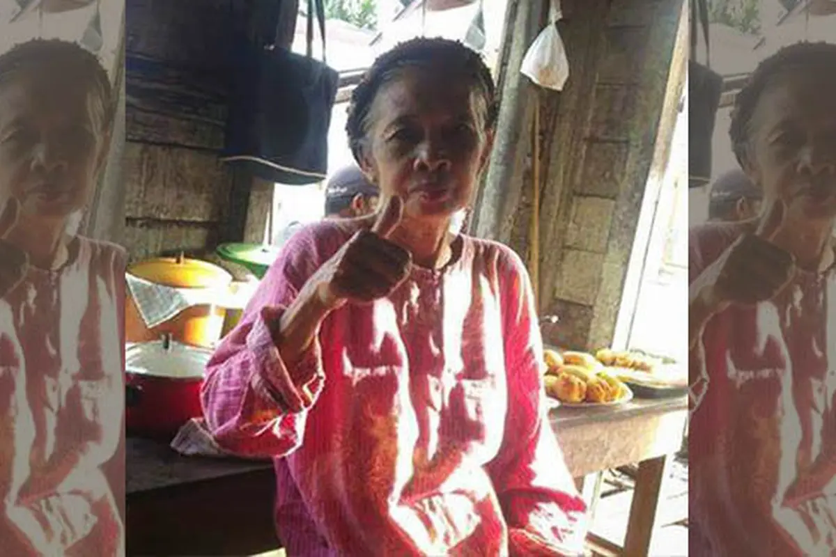 Nenek Penjual Gorengan Ini Dulunya Bintang Iklan