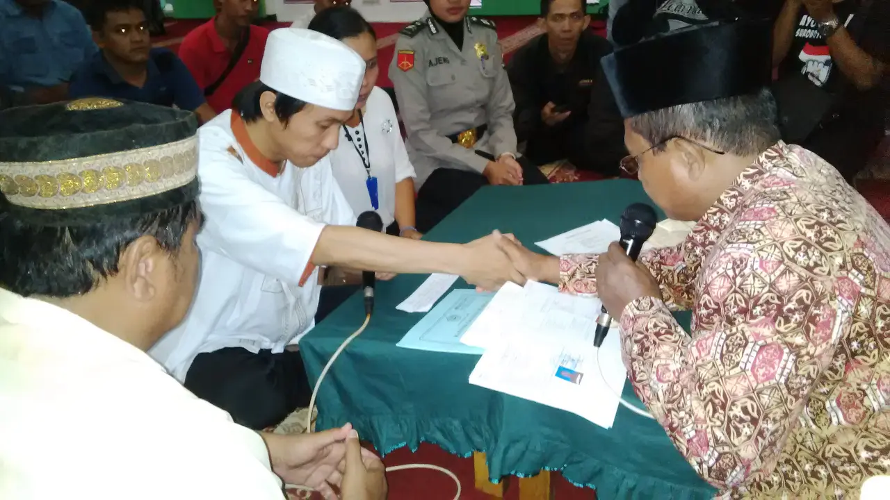 Setelah Pindah Agama, Napi Narkoba Ini Minta Dinikahkan di Masjid
