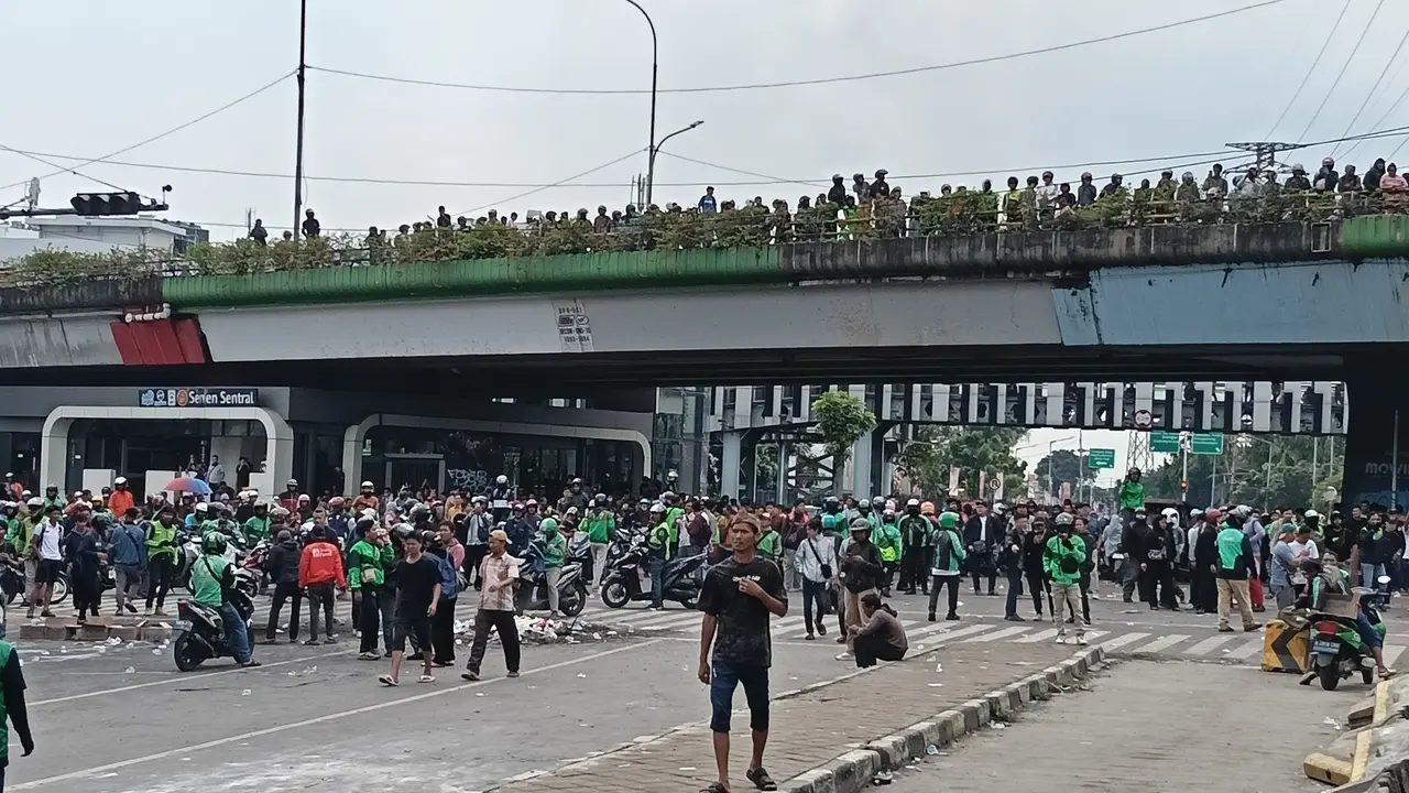 Pencarian Mako Brimob Kwitang di peta Google sudah kembali normal pada Jumat siang, (29/8/2025). (Foto: Liputan6.com/Maulandy R)