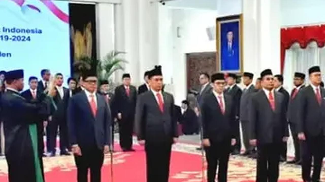 Ternyata Segini Gaji Menteri dan Wakil Menteri yang Baru Dilantik Jokowi