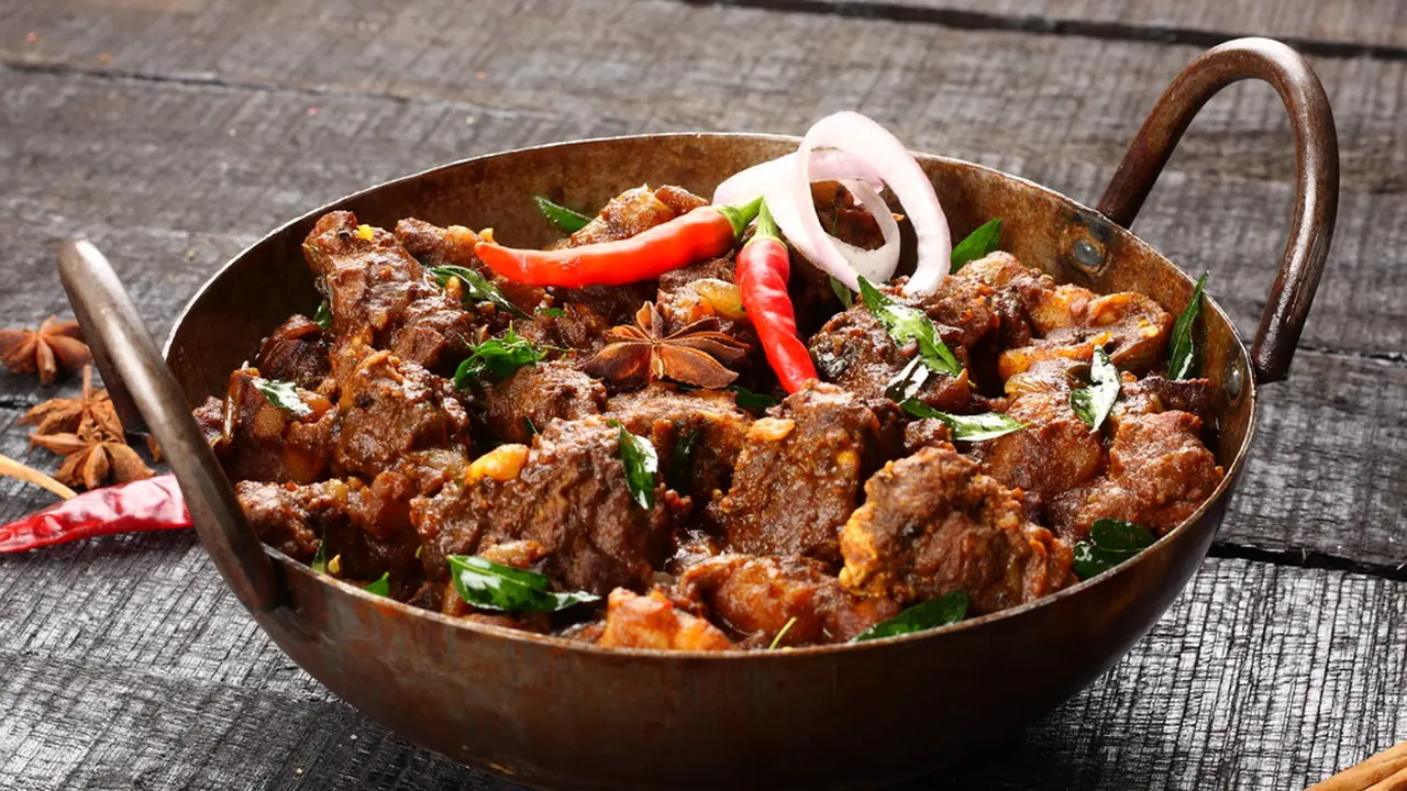 daging pedas