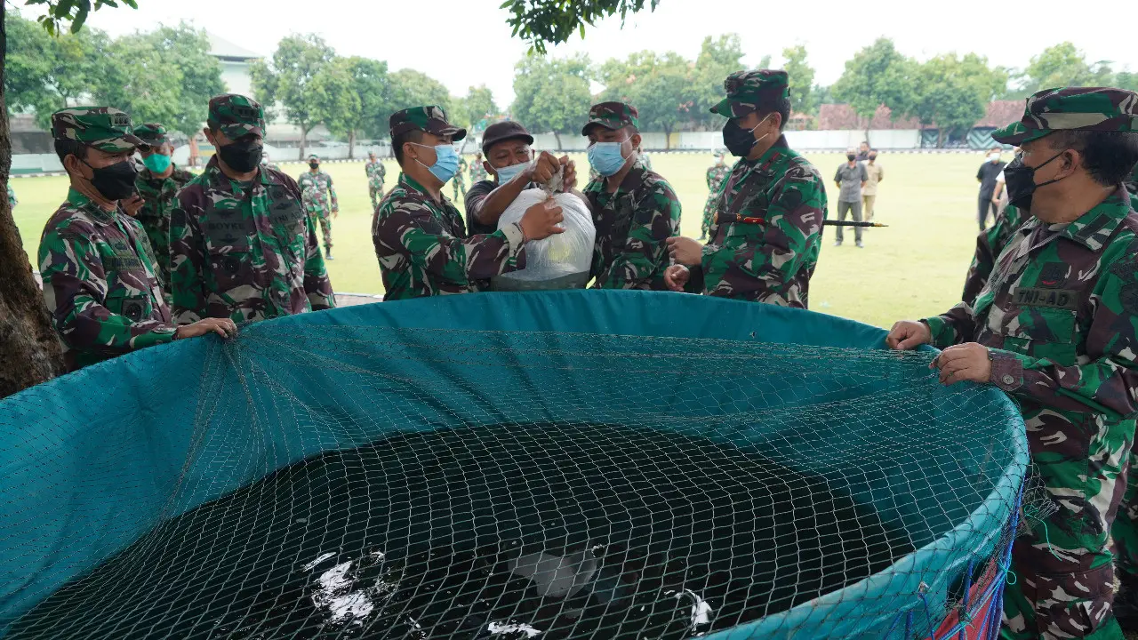 Uji Coba Ketahanan Pangan ala TNI AD