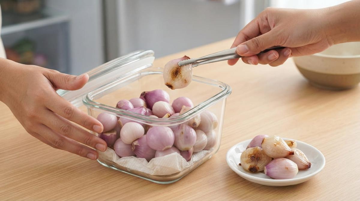Cara Menyimpan Bawang Merah Kupas Agar Tidak Cepat Busuk dan Tetap Segar