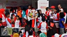 Kampanye Bunda Tanggap Alergi merupakan rangkaian kegiatan Allergy Awareness Week untuk mendukung World Allergy Week 2016 dengan tujuan meningkatkan kesadaran masyarakat mengenai alergi, Jakarta, Minggu (17/4/2016). (Liputan6.com/Johan Tallo)