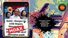 Cek Fakta: Hoaks Bahlil akan Kenakan Pajak Oksigen bagi Masyarakat