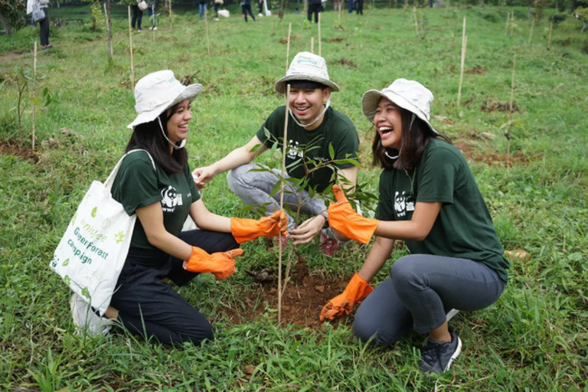 Generasi milenial dukung penghijauan hutan