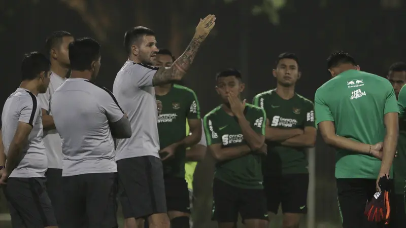 Latihan Timnas Indonesia