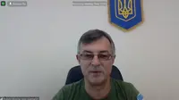 Duta Besar Ukraina untuk Indonesia Vasyl Haminanin berharap agar pemerintah RI turut serta dalam upaya untuk membebaskan tahanan Ukraina dari Rusia (Liputan6.com/Teddy Tri Setio Berty).