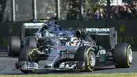 Hamilton Amankan Podium Juara Seri Pembuka F1 2015