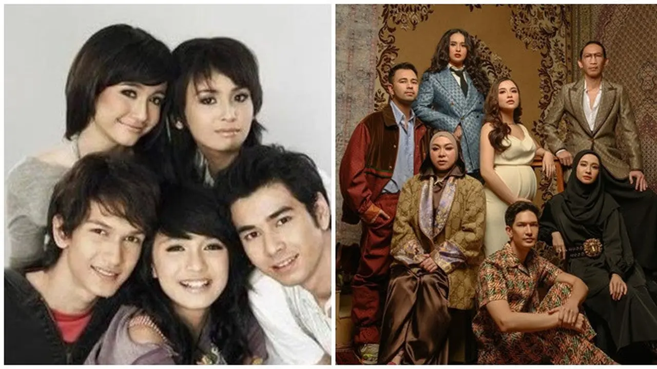 6 Potret Transformasi Kebersamaan Anggota Grup Musik BBB, 16 Tahun Berkarya
