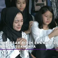 Ririn Ekawati sudah mempersiapkan banyak rencana untuk kesembuhan suaminya. Tapi takdir berkata lain, suami Ririn telah meninggal dunia pada Minggu, (11/6).