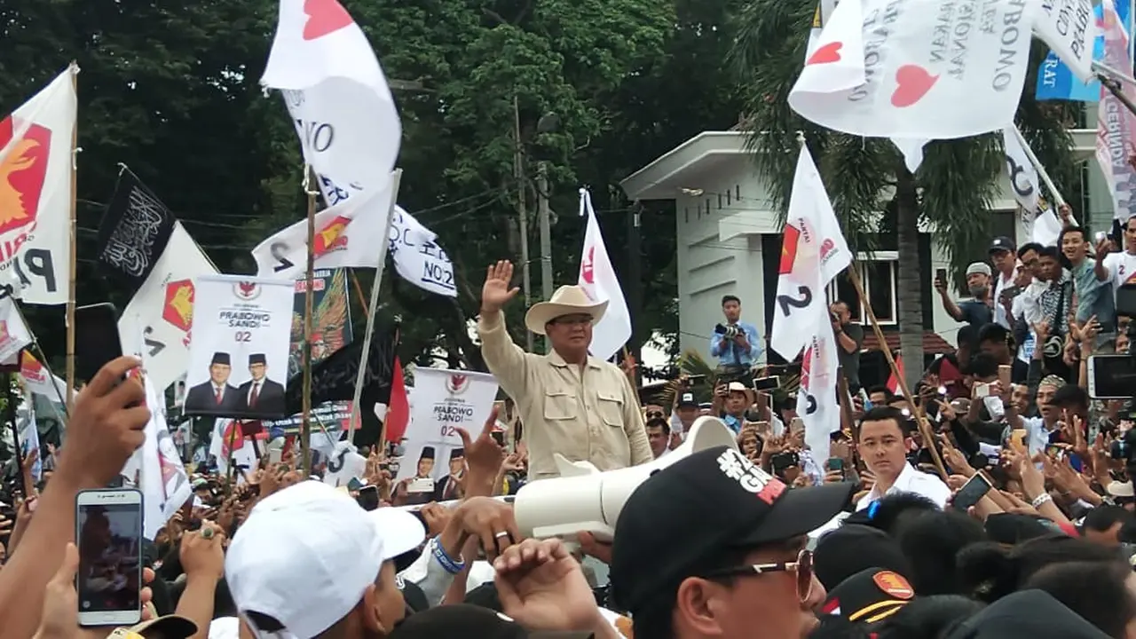 Prabowo Subianto Sindir Media Massa Penyebar Berita Bohong