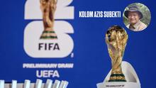 Kolom Azis Subekti: Piala Dunia kembalikan jadi tontonan rakyat. Fabrice Coffrini/AFP)