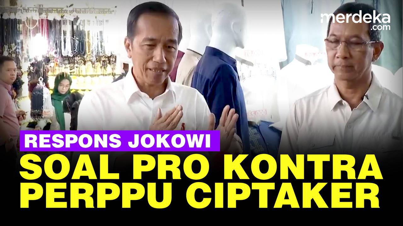 VIDEO: Respons Jokowi Soal Pro-Kontra Perppu Cipta Kerja Sebut Hal Biasa