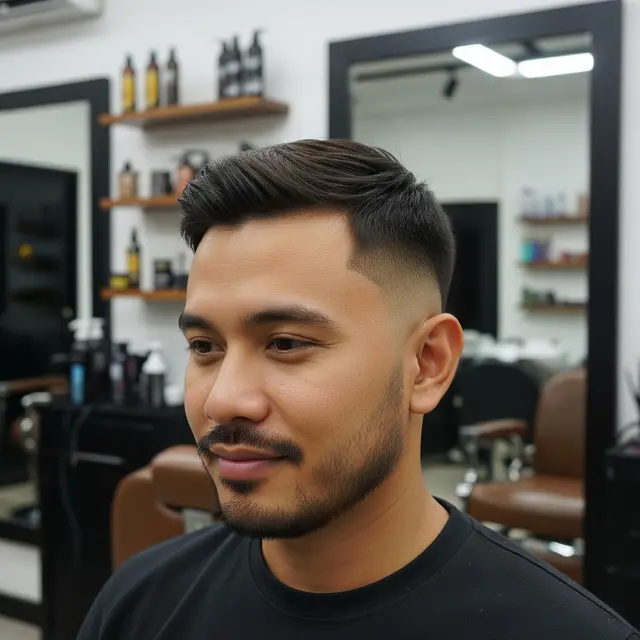 Model Rambut Pria Buzz Cut Panjang