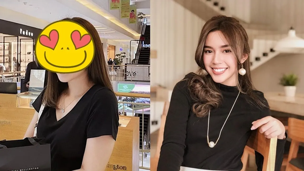 6 Gaya Fay Nabila Tampil Berponi Ini Makin Menawan