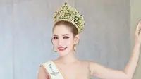 Suphannee Noinonthong dicopot dari gelar Miss Grand Prachuap Khiri Khan 2026 sehari setelah dinobatkan. (dok. Facebook สุพรรณีน้อยโนนทอง)