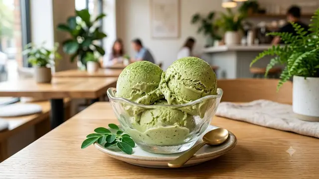 Es Krim Daun Kelor