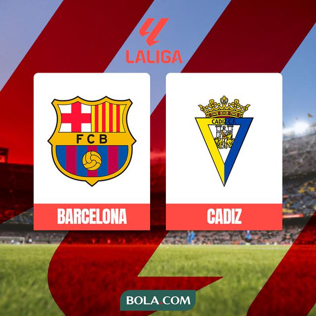 Liga Spanyol - Barcelona Vs Cadiz