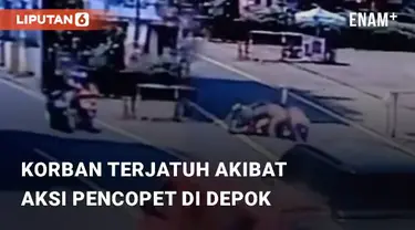 Beredar video viral terkait aksi pencopetan yang dilakukan di jalan raya. Aksi tersebut berada di kawasan Jalan Siliwangi, Depok. Selasa (9/1/2024)