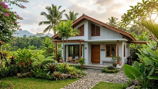 Kombinasi Warna Cat Rumah Abu-Abu Muda yang Elegan/AI Generated