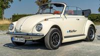 VW kodok atau Volkswagen Beetle elektrik akan menjalani debutnya pada Frankfurt Auto Show 2019. (carbuzz)