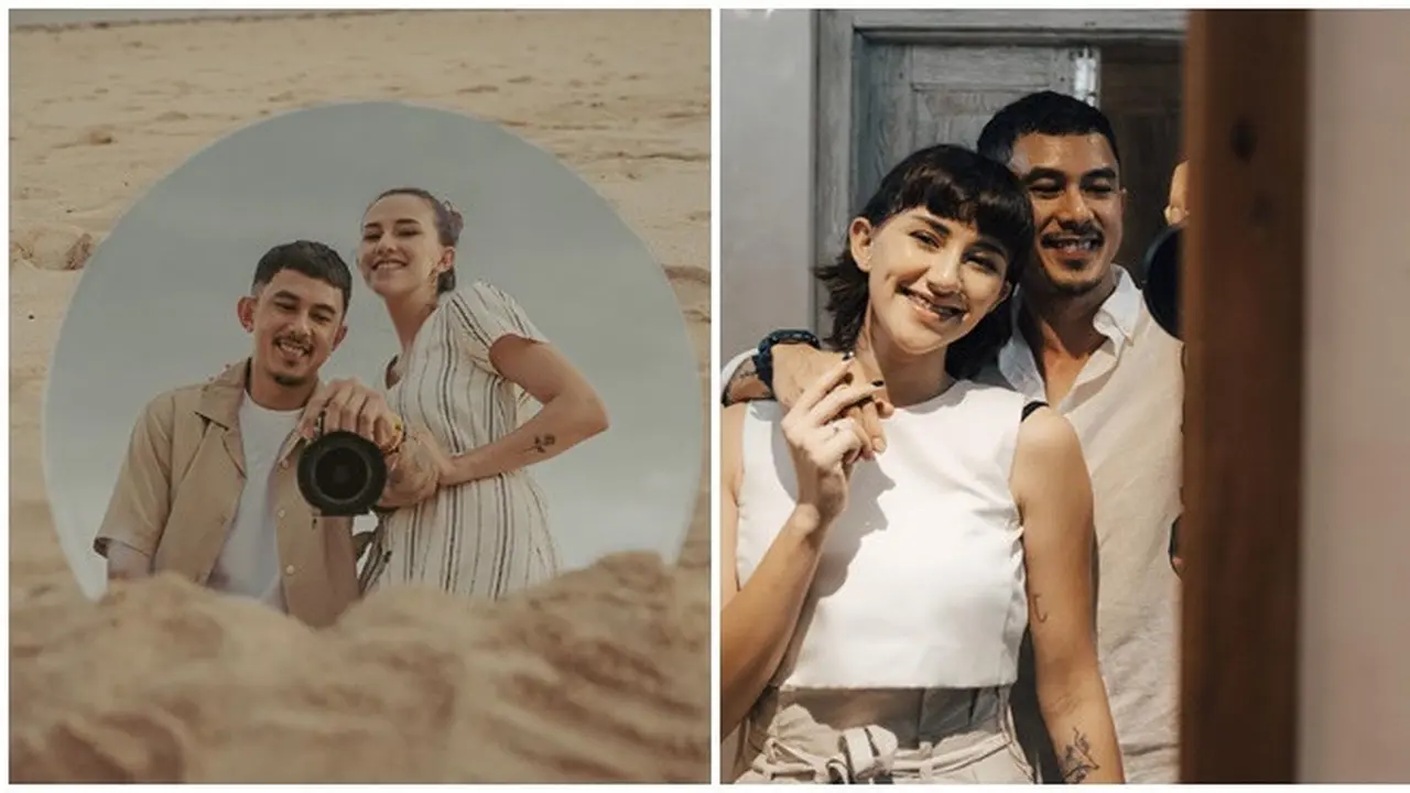 Rayakan Anniversary ke-6, Ini 6 Potret Manis Fandy Christian dan Dahlia Poland