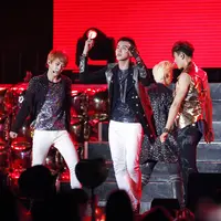 Konser ini bertujuan untuk mengungkapkan rasa terima kasih kepada fans yang sudah membantu EXO. Terlebih pencapaian gemilang dari album kedua EXO yang bertajuk ‘Exodus’ juga berkat bantuan fans. (Bintang/EPA)