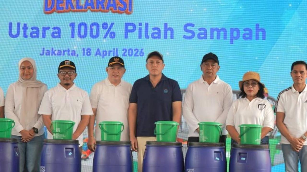 Pemkot Jakarta Utara Deklarasikan 100 Persen Pilah Sampah dari Sumber