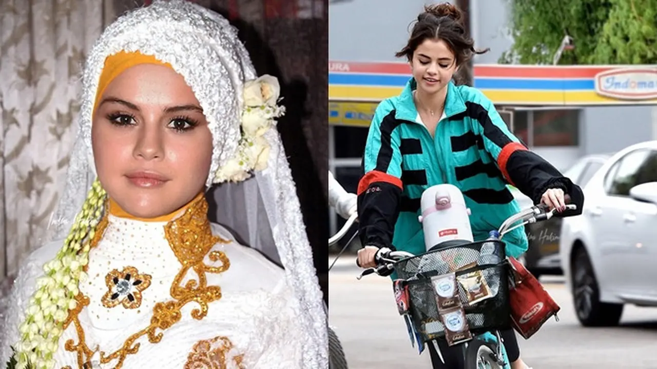 6 Editan Foto Selena Gomez Jadi Orang Indonesia Ini Bikin Ngakak