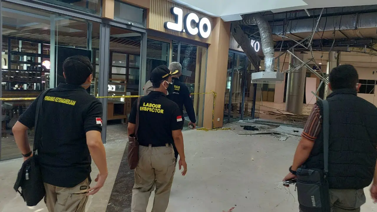 Kemnaker Respons Cepat Kejadian Kecelakaan Mal Margo City